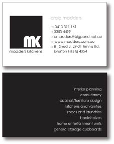custom business card design