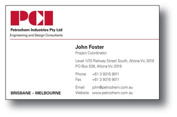 custom business card design